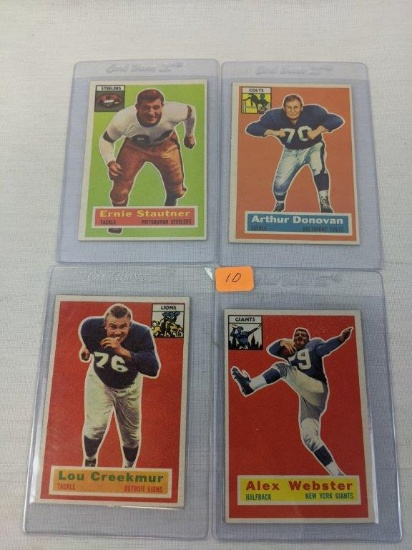 1956 Topps football stars