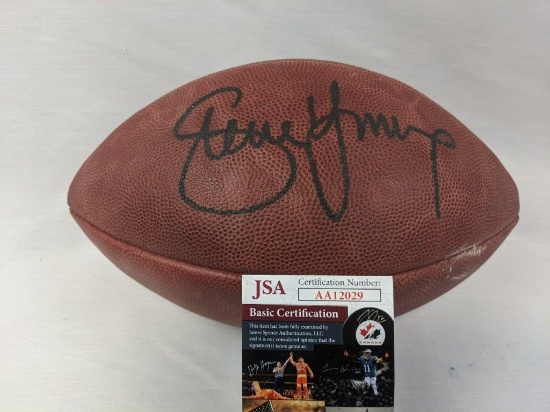 Steve Young signed NFL football, JSA