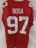 Joey Bosa & Nick Bosa Signed Ohio State Jersey