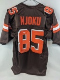 David Njoku Signed Browns Jersey