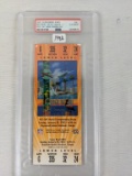 2001 Super Bowl XXXV Ticket Stub - Ray Lewis MVP - Orange Variation - PSA Auth.