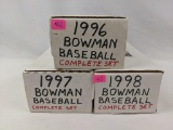 1996- 1997-1998 Bowman baseball complete sets