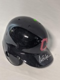 Charlie Sheen signed full-size Indians helmet, JSA