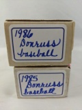 1985-1986 Donruss baseball sets