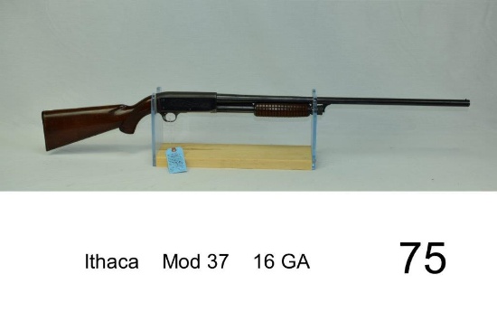 Ithaca    Mod 37    16 GA    SN: 339479    Condition: 65%