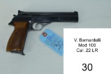 V. Bernardelli    Mod 100    Cal .22 LR    SN: 21454    Condition: 80%