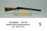 Winchester    Mod 94    Buffalo Bill Commemorative     Cal .30-30 Win    SN: WC45670    