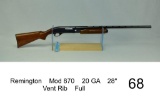 Remington    Mod 870    20 GA    28