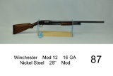 Winchester    Mod 12    16 GA    Nickel Steel    28