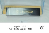 Leupold    VX-3 i    4.5-14 x 40 Duplex    NIB