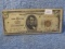 1929 $5. NATIONAL CURRENCY NOTE ATLANTA, GA.