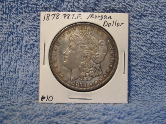 1878 7/8-T.F. MORGAN DOLLAR UNC