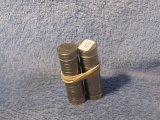 1955P,1955D, ROLLS OF JEFFERSON NICKELS CHOICE BU