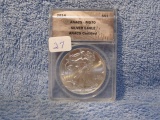 2014 SILVER EAGLE ANACS MS70