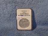 2010 SILVER EAGLE NGC MS69 EARLY RELEASES