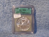 2002 SILVER EAGLE IN ICG MS69 HOLDER
