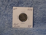 1833 BUST DIME XF-DETAILS