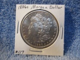 1886S MORGAN DOLLAR UNC