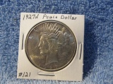 1927D PEACE DOLLAR BU