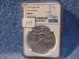 2019 SILVER EAGLE NGC MS69 FIRST RELEASES