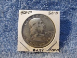 1950D FRANKLIN HALF