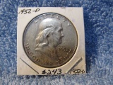 1952D FRANKLIN HALF