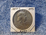 1954S FRANKLIN HALF