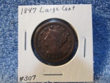 1847 LARGE CENT