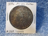 1899O MORGAN DOLLAR (OBV. TONING) BU