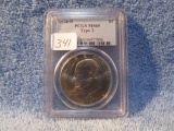 1976D IKE DOLLAR PCGS MS65 TYPE-2