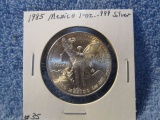 1985 MEXICO 1-OZ. .999 SILVER LIBERTAD BU