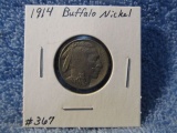 1914 BUFFALO NICKEL AU