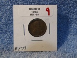 1923S LINCOLN CENT VF