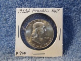 1953D FRANKLIN HALF BU FBL