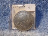 1890CC MORGAN DOLLAR VF+