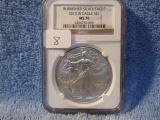 2015W SILVER EAGLE NGC MS70 BURNISHED