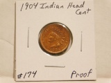 1904 INDIAN HEAD CENT PF (SCARCE)