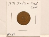 1871 INDIAN HEAD CENT