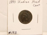 1890 INDIAN HEAD CENT