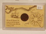 1808 EAST INDIA SHIPWRECK COIN FROM ADMIRAL GARDNER SUNK IN 1809