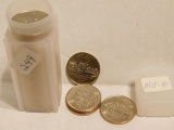 ROLL OF 40-1999P NEW JERSEY STATE QUARTERS BU