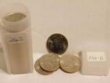 ROLL OF 40-2000D NEW HAMPSHIRE STATE QUARTERS BU