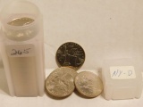 ROLL OF 40-2001D NEW YORK STATE QUARTERS BU