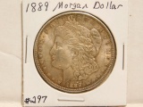 1889 MORGAN DOLLAR (TONING) UNC
