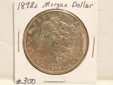 1878S MORGAN DOLLAR UNC-CLEANED
