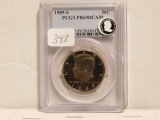 1989S KENNEDY HALF PCGS PR69 DCAM