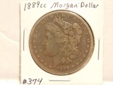 1889CC MORGAN DOLLAR (A KEY DATE) F