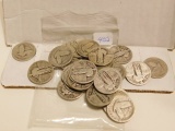 31 MIXED DATE STANDING LIBERTY QUARTERS