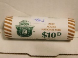 ROLL OF 40-2012D ACADIA NATIONAL PARK QUARTERS IN BANK ROLL BU