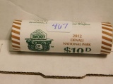 ROLL OF 40-2012D DENALI NATIONAL PARK QUARTERS IN BANK ROLL BU